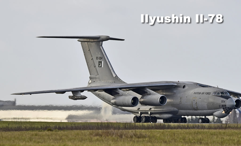 Ilyushin IL-78MP, R11-004 of the Pakistan Air Force Ilyushin IL-78MP, R11-004 of the Pakistan Air Force